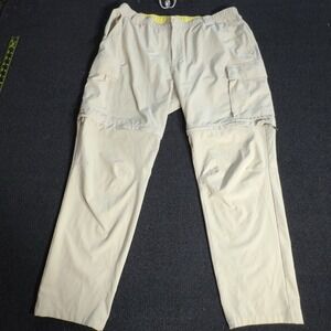 Fielder BONOBOS‎ Stretch Convertible Cargo Pants Size XL Khaki Outdoor Ripstop